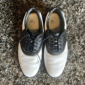 FootJoy Contour Series Golf Shoes, Black/White, Men's 9.5 pre-owned